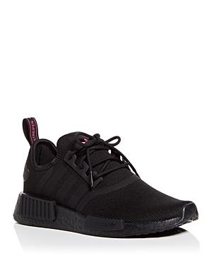Adidas Women's Nmd R1 Primeblue Knit Low Top Sneakers