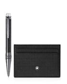 Montblanc Card Case And Pen Gift Set
