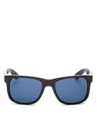 Ray-ban Unisex Justin Square Sunglasses, 51mm