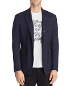 John Varvatos Star Usa Bryson Regular Fit Snap-front Jacket