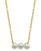 Aqua Cultured Freshwater Pearl Bar Necklace, 15.5-17.5 - 100% Exclusive