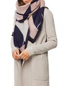 Soia And Kyo Ashlyn Woven Color Blocked Scarf