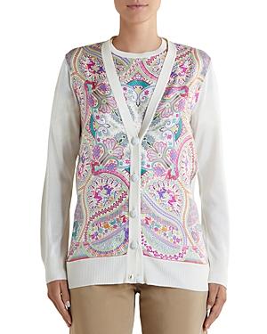 Etro Paisley Print Cardigan