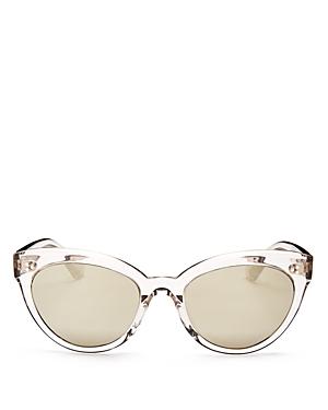 Oliver Peoples Roella Mirrored Cat Eye Sunglasses, 52mm