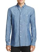 Todd Snyder Chambray Regular Fit Button-down Shirt