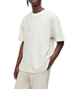 Allsaints Keaton Cotton Blend Stripe Tee