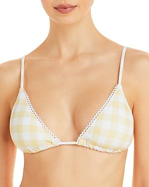 Charlie Holiday Brigette Printed Triangle Bikini Top