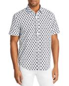 The Men's Store At Bloomingdale's Cotton Geo Print Regular Fit Button Down Shirt - 100% Exclusive