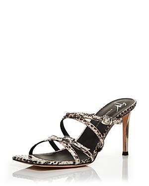 Giuseppe Zanotti Women's Square Toe High Heel Sandals