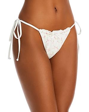 Frankies Bikinis Tia Waffle Knit Bikini Bottom