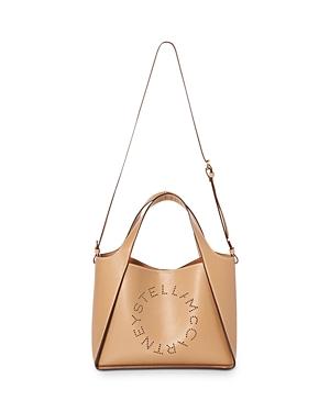 Stella Mccartney Logo Embossed Crossbody Tote Bag