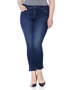 Slink Jeans Plus Flared Jeans In Lively