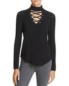 Generation Love Becca Lace-up Cutout Top