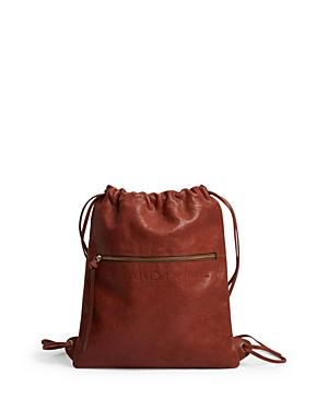 Gerard Darel Emile Leather Backpack