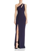 Likely Roxy One-shoulder Gown