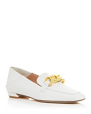 Stuart Weitzman Women's Mickee Apron Toe Loafers