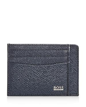 Boss Hugo Boss Signature Leather Card Case