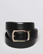 Montblanc Classic Line Rectangular Curved Buckle Reversible Belt