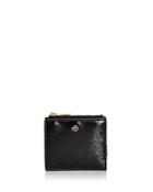 Tory Burch Robinson Mini Patent Leather Wallet