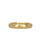 Rachel Reid 14k Yellow Gold Diamond Accent Band Ring
