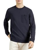 Ted Baker Cotton Blend Pocket Sweatshirt