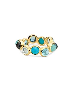 Ippolita 18k Yellow Gold Lollipop All-stone Ring In Waterfall