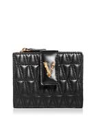 Versace Quilted Leather Bifold Wallet