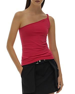 Helmut Lang Asymmetric Single Shoulder Tank Top