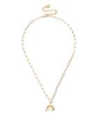 Baublebar Roy Multicolor Crystal Rainbow Pendant Necklace In Gold Tone, 16-19