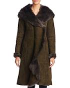 Maximilian Hooded Shearling Coat With Toscana Collar - 100% Exclusive