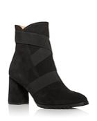Andre Assous Women's Porter Strappy Pointed-toe Block-heel Booties