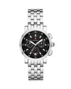 Michele Sport Sail Stainless Steel Diamond Dial Watch, 38mm (40% Off) - Comparable Value $1095