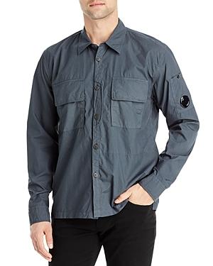 C.p. Company Poplin Regular Fit Utility Shirt