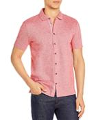 Boss Powell Button Up Relaxed Fit Polo Shirt