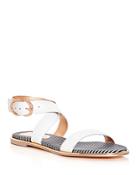 Ted Baker Women's Qereda Leather Ankle Wrap Sandals