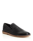Vince Percell Leather Smoking Flats