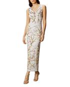 Karen Millen Blossom Print Maxi Dress