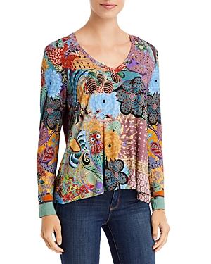 Johnny Was Madison Printed Tee
