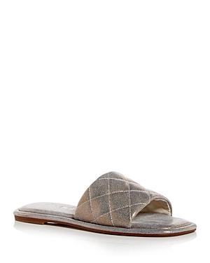 J/slides Women's Yoel Quilted Slide Sandals