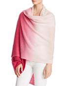 C By Bloomingdale's Dip-dye Lightweight Cashmere Travel Wrap - 100% Exclusive