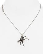 Marc Jacobs Spider Pendant Necklace, 16