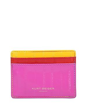 Kurt Geiger London Small Multicolored Leather Card Holder