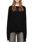 Zadig & Voltaire Rony Wool & Cashmere Embellished Sweater