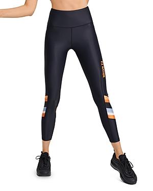 P.e Nation Score Runner Striped Leggings