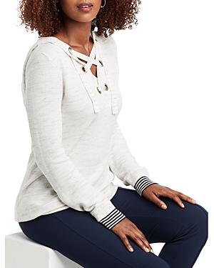 Nic+zoe Petites Lace Up Hoodie