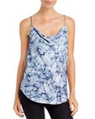 Karen Kane Tie Dye Cowl Neck Camisole