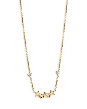 Aoja By Nadri Cheeky Cubic Zirconia Star Bar Necklace, 16-18
