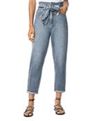 Joe's Jeans The Brinkley Belted Cropped Straight Leg Jeans In Alone Together