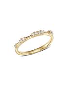 Bloomingdale's Diamond Dotted Stacking Ring In 14k Yellow Gold, 0.15 Ct. T.w. - 100% Exclusive
