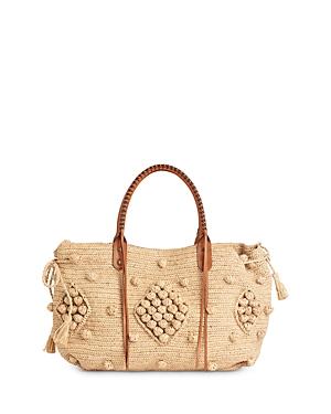 Gerard Darel 24 Gd Raphia Basket Bag